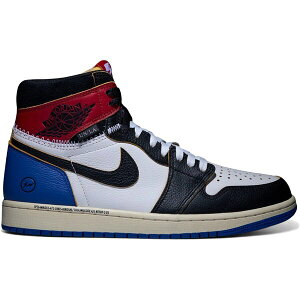 Jordan �W���[�_�� �����Y �X�j�[�J�[ �yJordan 1 Retro High OG SP Fragment x Union LA Varsity Red Sport Royal�z �T�C�Y US_M_15 Black/White/Varsity Red/Sport Royal