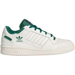 adidas �A�f�B�_�X �����Y �X�j�[�J�[ �yadidas Forum Low CL Cloud White Collegiate Green Cream White�z �T�C�Y US_5(23.0cm) Cloud White/Collegiate Green/Cream White