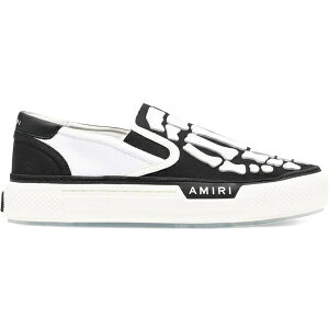 AMIRI �A�~�� �����Y �X�j�[�J�[ �yAMIRI Skel Top Slip-On Black White�z �T�C�Y US_M_14 Black/White