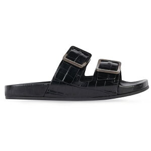 Balenciaga �o�����V�A�K �����Y �X�j�[�J�[ �yBalenciaga Mallorca Sandal Black Crocodile Embossed�z �T�C�Y US_7(25.0cm) Black/Black