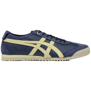 Onitsuka Tiger �I�j�c�J�^�C�K�[ �����Y �X�j�[�J�[ �yOnitsuka Tiger Mexico 66 SD Vintage Peacoat Wheat Yellow�z �T�C�Y US_6.5(24.5cm) Peacoat/Wheat Yellow