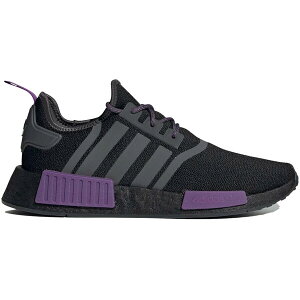 adidas �A�f�B�_�X �����Y �X�j�[�J�[ �yadidas NMD R1 Black Active Purple�z �T�C�Y US_M_13 Core Black/Grey Five/Active Purple