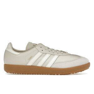 adidas �A�f�B�_�X �����Y �X�j�[�J�[ �yadidas Samba Spikeless Golf Alumina Off White Gum�z �T�C�Y US_9.5(27.5cm) Alumina/Off White/Gum