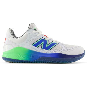 New Balance �j���[�o�����X �����Y �X�j�[�J�[ �yNew Balance 3000v7 Turf Trainer Lab Work White Electric Jade Bright Lapis�z �T�C�Y US_M_15 White/Electric Jade/Bright Lapis