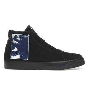 Nike �i�C�L �����Y �X�j�[�J�[ �yNike SB Blazer Mid Isle Skateboards (Regular Box)�z �T�C�Y US_5(23.0cm) Black/Black