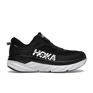 Hoka One One �z�J�I�l�I�l �����Y �X�j�[�J�[ �yHoka One One Bondi 7 Black White�z �T�C�Y US_8(26.0cm) Black/White