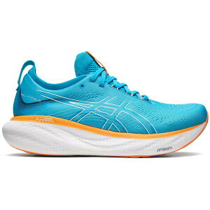 ASICS �A�V�b�N�X �����Y �X�j�[�J�[ �yASICS Gel-Nimbus 25 Island Blue Sun Peach�z �T�C�Y US_8(26.0cm) Island Blue/Sun Peach