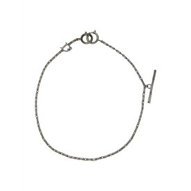 【送料無料】 ディースクエアード メンズ ネックレス・チョーカー アクセサリー Necklaces Steel grey
