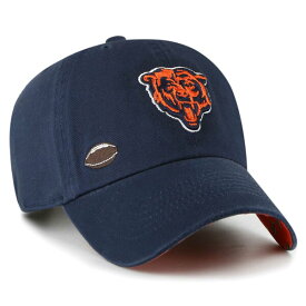 【送料無料】 フォーティーセブン レディース 帽子 アクセサリー Chicago Bears '47 Women's Confetti Icon Clean Up Adjustable Hat Navy