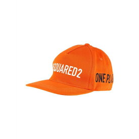 【送料無料】 ディースクエアード レディース 帽子 アクセサリー Hats Orange
