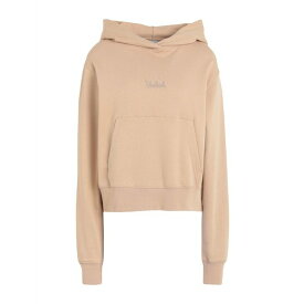 WOOLRICH ウール リッチ パーカー・スウェットシャツ アウター レディース LOGO HOODIE Beige