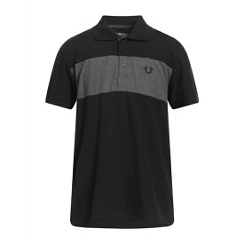 【送料無料】 トゥルーレリジョン メンズ ポロシャツ トップス Polo shirts Black