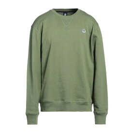 【送料無料】 ノースセール メンズ パーカー・スウェットシャツ アウター Sweatshirts Military green