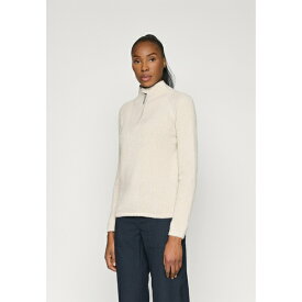 フーディニ レディース パーカー・スウェットシャツ アウター LYKAN HALF ZIP - Fleece jumper - foggy mountain