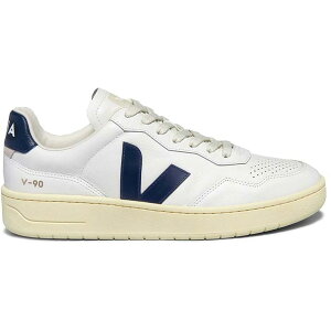 Veja ���F�W�� �����Y �X�j�[�J�[ �yVeja V-90 O.T. Leather Extra White Nautico�z �T�C�Y EU_47(32.0cm) Extra White/Nautico