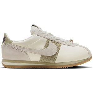 Nike �i�C�L �����Y �X�j�[�J�[ �yNike Cortez Nai-KE Woven�z �T�C�Y US_9(27.0cm) Pale Ivory/Phantom-Neutral Olive-Dark Raisin