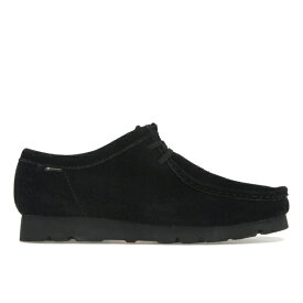 Clarks クラークス メンズ スニーカー 【Clarks Originals Wallabee】 サイズ US_11.5(29.5cm) Gore-Tex Black Suede