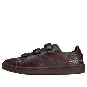 adidas AfB_X Y Xj[J[ yadidas Y-3 Stan Smith Hook-And-Loop 'Shadow Maroon Black' JR6641z TCY US_9.5(27.5cm)