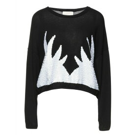 【送料無料】 アニエバイ レディース ニット&セーター アウター Sweaters Black