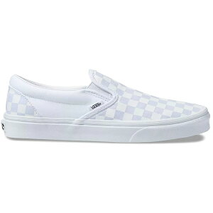 Vans �o���Y �����Y �X�j�[�J�[ �yVans Classic Slip-On White Checkerboard�z �T�C�Y US_8.5(26.5cm) Checkerboard/True White