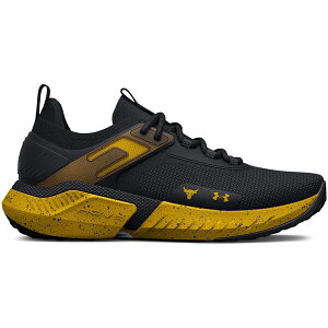 Under Armour A_[A[}[ Y Xj[J[ yUnder Armour Project Rock 5 Black Adamz TCY US_10(28.0cm) Black/Gold