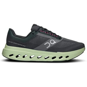 On �I�� ���f�B�[�X �X�j�[�J�[ �yOn Running Cloudsurfer Next Black Lima (Women's)�z �T�C�Y US_8(25.0cm) Black/Lima