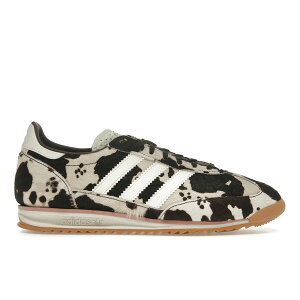adidas �A�f�B�_�X ���f�B�[�X �X�j�[�J�[ �yadidas SL 72 OG Cow Print (Women's)�z �T�C�Y US_9(26.0cm) White/Black