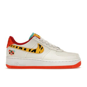 Nike �i�C�L ���f�B�[�X �X�j�[�J�[ �yNike Air Force 1 Low '07 LX Year of the Tiger (Women's)�z �T�C�Y US_9.5(26.5cm) Sail/University Gold-White-Aurora Green-Rush Orange