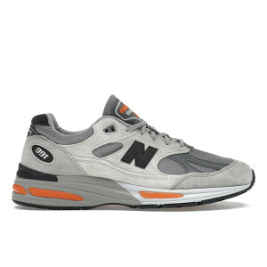 New Balance j[oX Y Xj[J[ yNew Balance 991v2 MiUK Pelican Grey Orangez TCY US_12(30.0cm) Pelican/Abbey Stone/Persimmon Orange