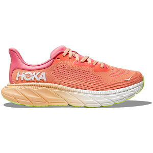 Hoka One One �z�J�I�l�I�l ���f�B�[�X �X�j�[�J�[ �yHoka One One Arahi 7 Papaya Coral (Women's)�z �T�C�Y US_5.5(22.5cm) Papaya/Coral