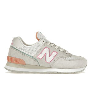 New Balance �j���[�o�����X ���f�B�[�X �X�j�[�J�[ �yNew Balance 574 Nimbus Cloud Peach Glaze (Women's)�z �T�C�Y US_6.5(23.5cm) Nimbus Cloud/Peach Glaze