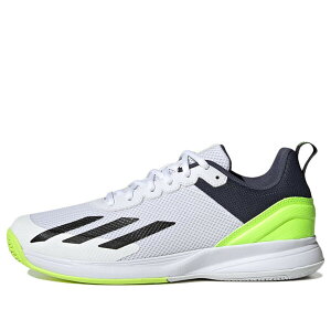 adidas �A�f�B�_�X �����Y �X�j�[�J�[ �yadidas COURTFLASH SPEED TENNIS SHOES 'White Lucid Lemon' IG9539�z �T�C�Y US_11.5(29.5cm)