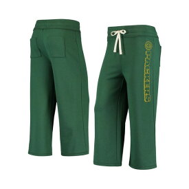 ジャンクフード レディース カジュアルパンツ ボトムス Women's Green Green Bay Packers Cropped Pants Green