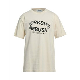 【送料無料】 アンブッシュ メンズ Tシャツ トップス T-shirts Ivory