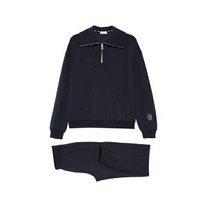 �����[�W���[ ���f�B�[�X �J�W���A���p���c �{�g���X Half-zip tracksuit Blue