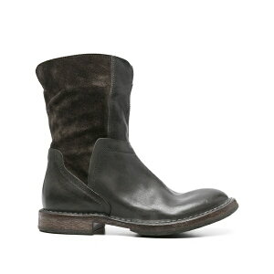 ���} ���f�B�[�X �u�[�c �V���[�Y Minsk panelled ankle boots Black