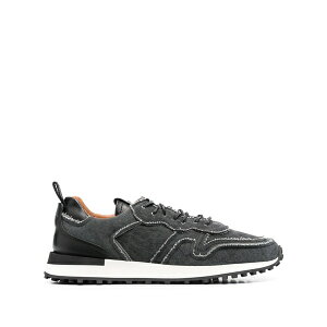 �u�b�e�� �����Y �X�j�[�J�[ �V���[�Y Panelled low-top sneakers Grey