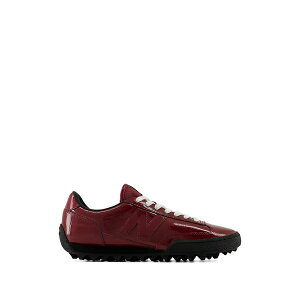 �j���[�o�����X �����Y �X�j�[�J�[ �V���[�Y Gator run low-top sneakers Red