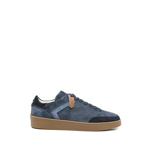 �J�i�[�� �����Y �X�j�[�J�[ �V���[�Y Suede panelled sneakers Blue