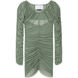 �G�[�[�b�g �t�@�N�g���[ ���f�B�[�X T�V���c �g�b�v�X X ester manas ruched-detailed top Green
