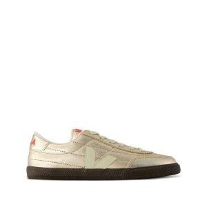 ���F�W�� ���f�B�[�X �X�j�[�J�[ �V���[�Y Panenka round-toe metallic sneakers Gold