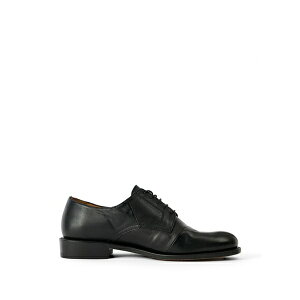�A���[���K�V�[ �����Y �h���X�V���[�Y �V���[�Y Patched parade lace-up leather shoes Black