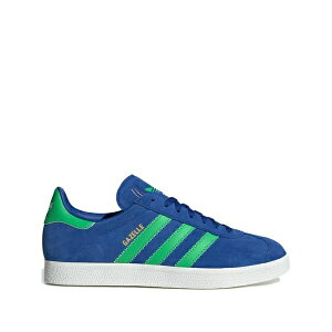 �A�f�B�_�X �����Y �X�j�[�J�[ �V���[�Y Gazelle three-stripe sneakers Blue