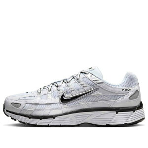 Nike iCL Y Xj[J[ White/Metallic Silver/Black/Black yNike P-6000 'White Metallic Silver Black' CD6404-107z TCY US_5.5(23.5cm)