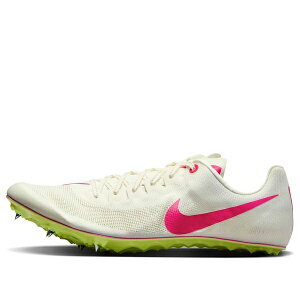 Nike �i�C�L �����Y �X�j�[�J�[ �yNike Ja Fly 4 Track and Field Sprinting Spikes 'White Pink Light Lemon' DR2741-100�z �T�C�Y US_5.5(23.5cm)