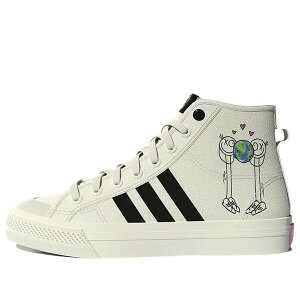 adidas �A�f�B�_�X �����Y �X�j�[�J�[ �yadidas x Andr Saraiva Nizza Hi RF 'The World Needs Love' GZ2204�z �T�C�Y US_9(27.0cm)