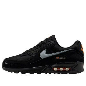 Nike �i�C�L �����Y �X�j�[�J�[ �yNike Air Max 90 'Black Total Orange Metallic Cool Grey' DO6706-010�z �T�C�Y US_10.5(28.5cm)