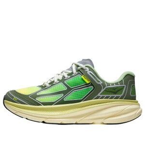 HOKA ONE ONE �z�J�I�l�I�l �����Y �X�j�[�J�[ �yHOKA ONE ONE Clifton One9 'Supervsn Green Flash' 1173070-GHL�z �T�C�Y US_5.5(23.5cm)