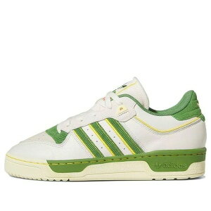 adidas �A�f�B�_�X �����Y �X�j�[�J�[ �yadidas Rivalry Low 86 'Pinkwhite Green Yellow' FZ6318�z �T�C�Y US_M_4