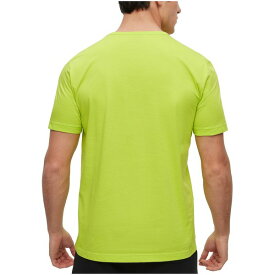 ヒューゴボス メンズ Tシャツ トップス Men's Cotton Regular-Fit T-shirt Bright Green